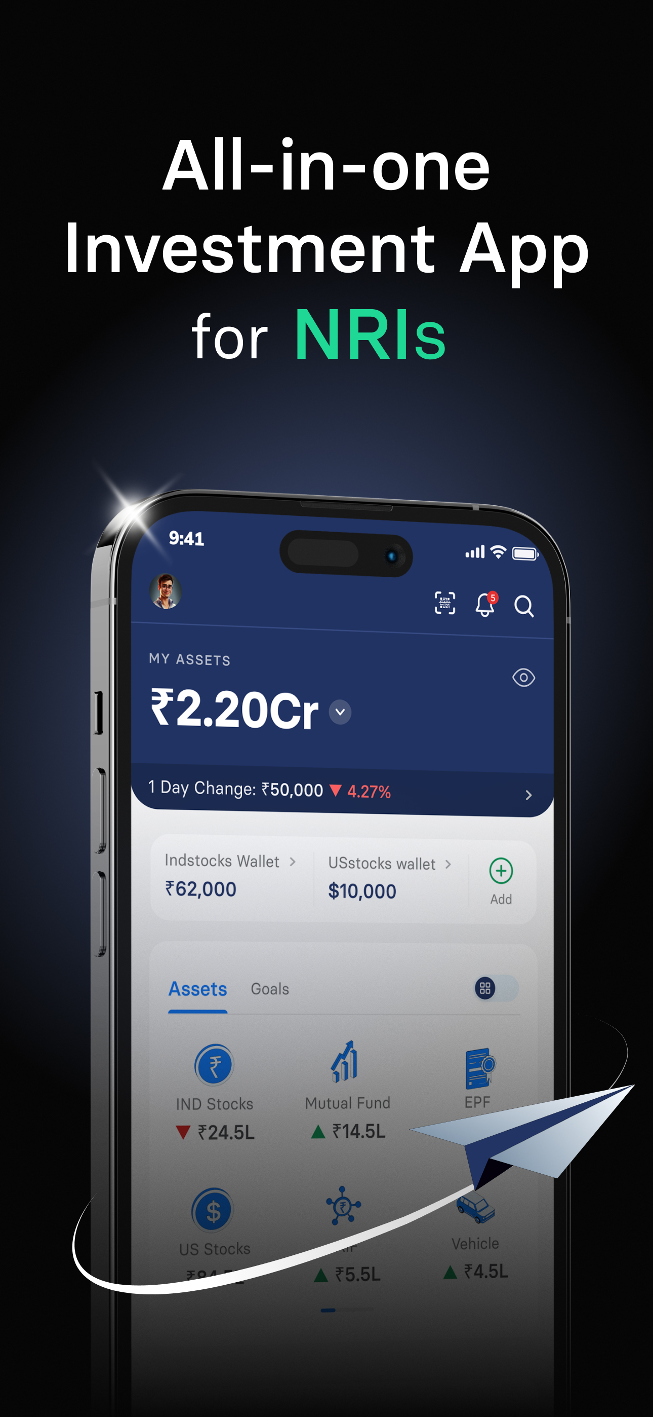 INDmoney - NRI Investing App