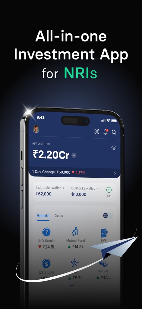 INDmoney: NRI Investing App - Finance App | MWM