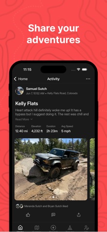 Roam Explorer iPhone screenshot