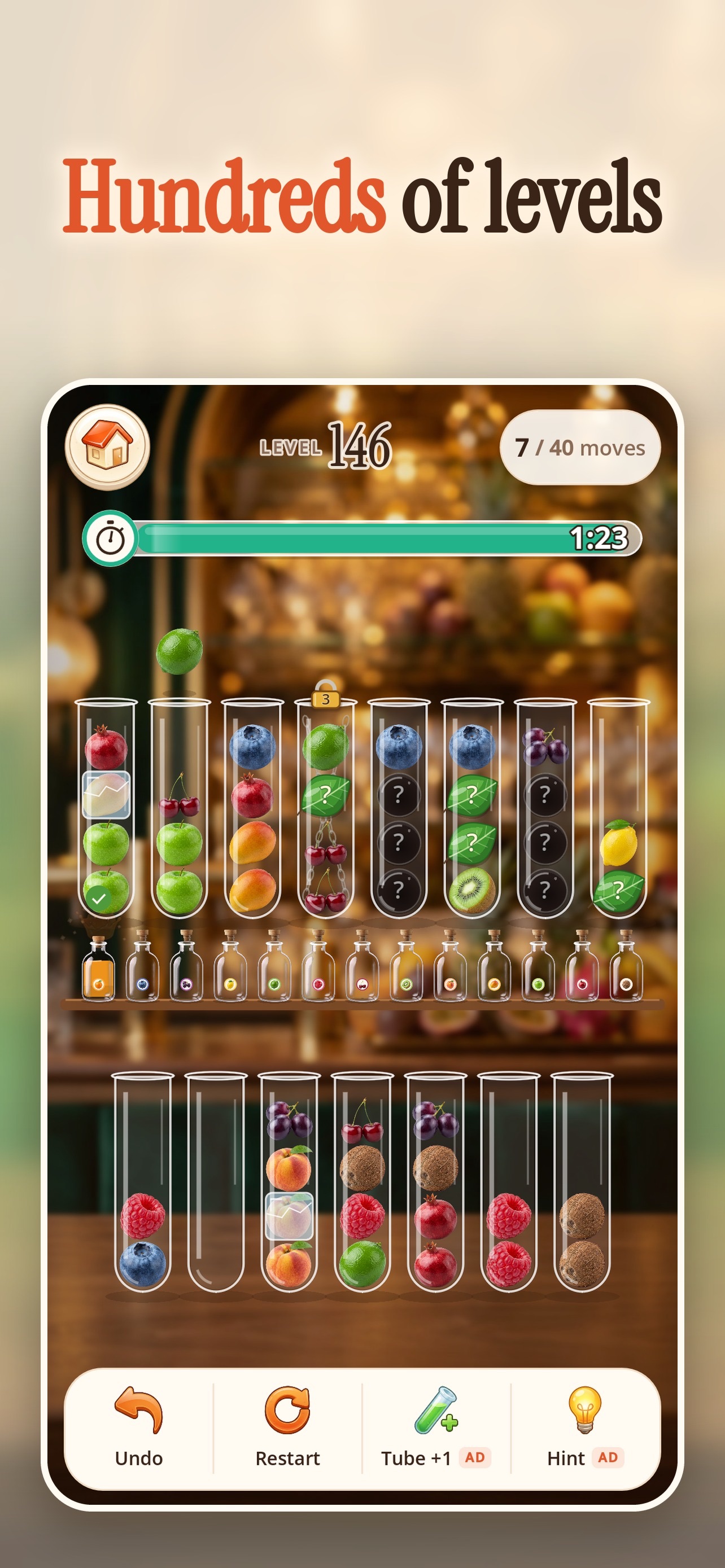 Screenshot 5 of Juice Sort: Fruit Sort Puzzle