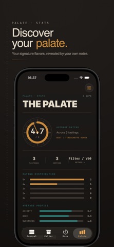 Carnet barista: Coffee Journal Screenshot 6 of 7