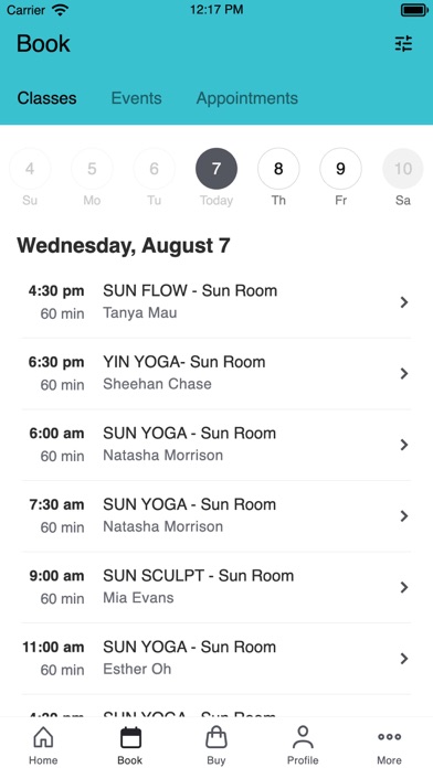 SUN YOGA HAWAII Screenshot 2 - AppWisp.com SUN YOGA HAWAII Screenshot 2 - AppWisp.com