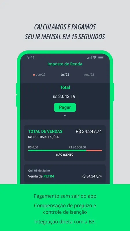 Grana - IR da bolsa automático screenshot 6 of 9