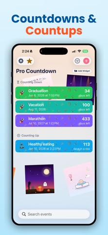 Pro Countdown Screenshot 1 of 9