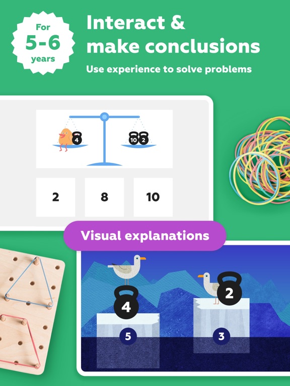 Funexpected Math for Kids iPad screenshot 5 - Education app