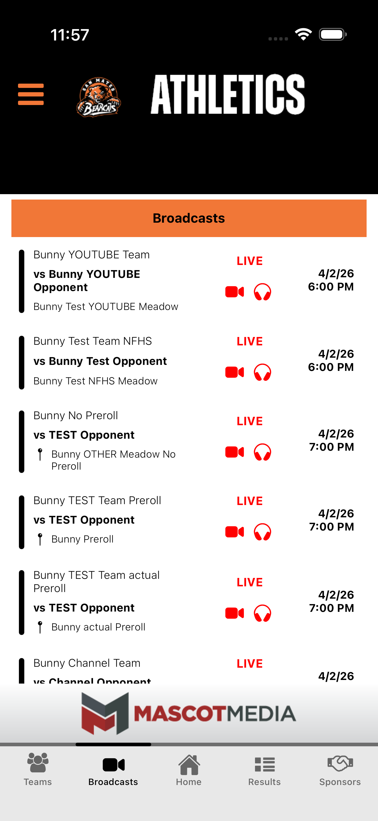 San Mateo Bearcats Athletics screenshot 7