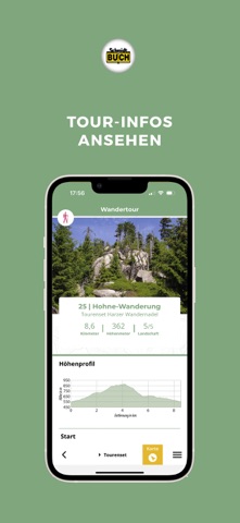 KartoGuide Harz iPhone screenshot