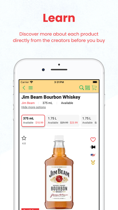 College Green Liquor Screenshot