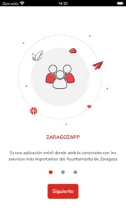 zaragozapp iphone capturas de pantalla 2