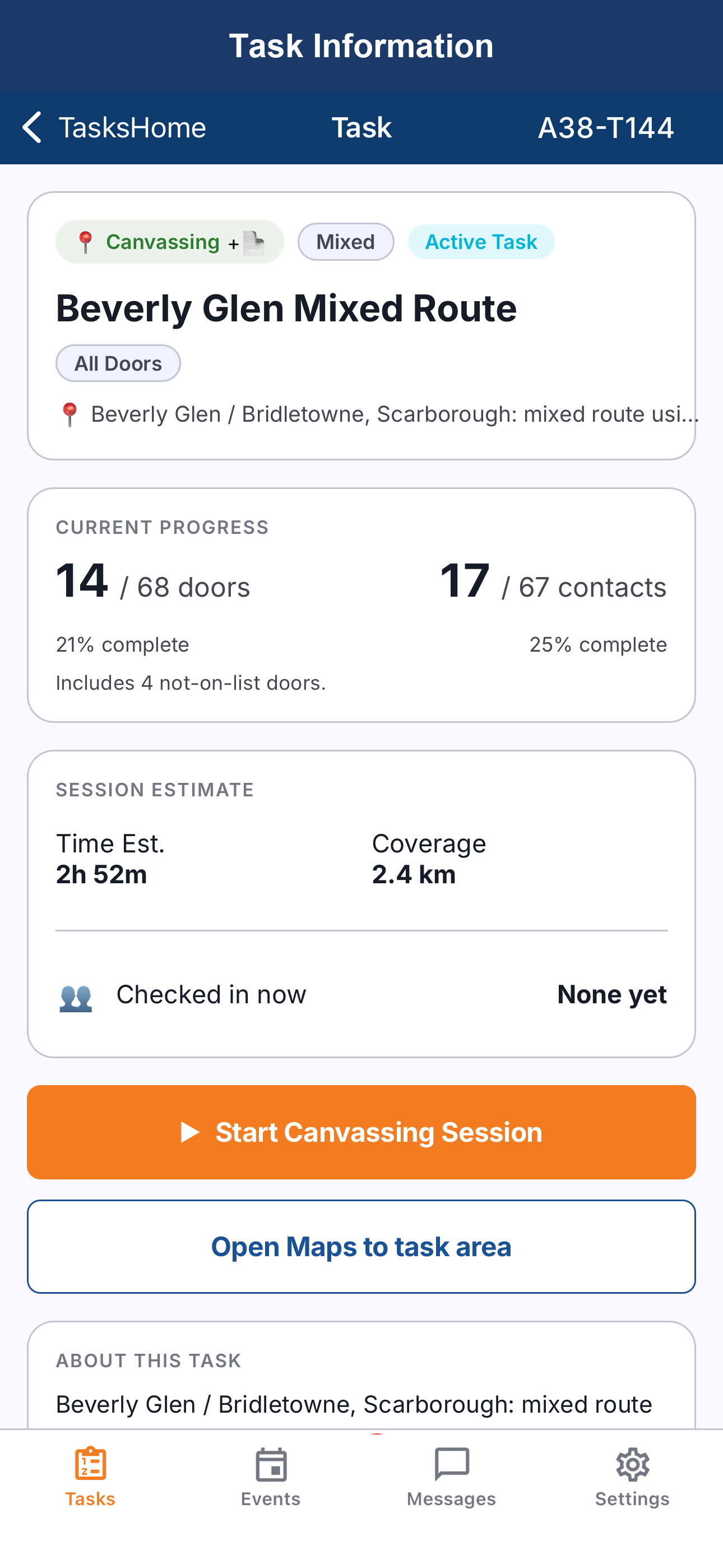 OnCampaign: Canvassing & GOTV screenshot 2