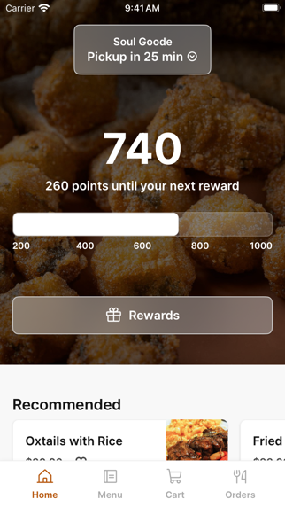 Soul Goode iPhone screenshot 1 - Food & Drink app