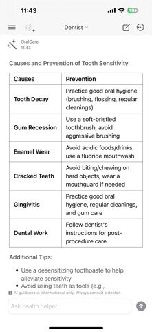 OralCare Times iPhone screenshot