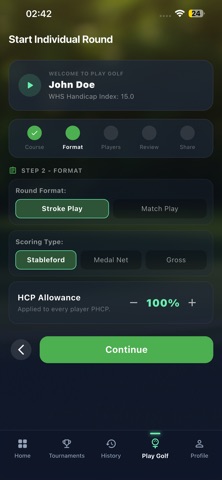 Golf Mentality App iPhone screenshot 6