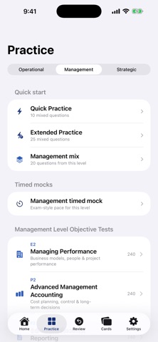 CIMA OT Prep Screenshot 2 of 8