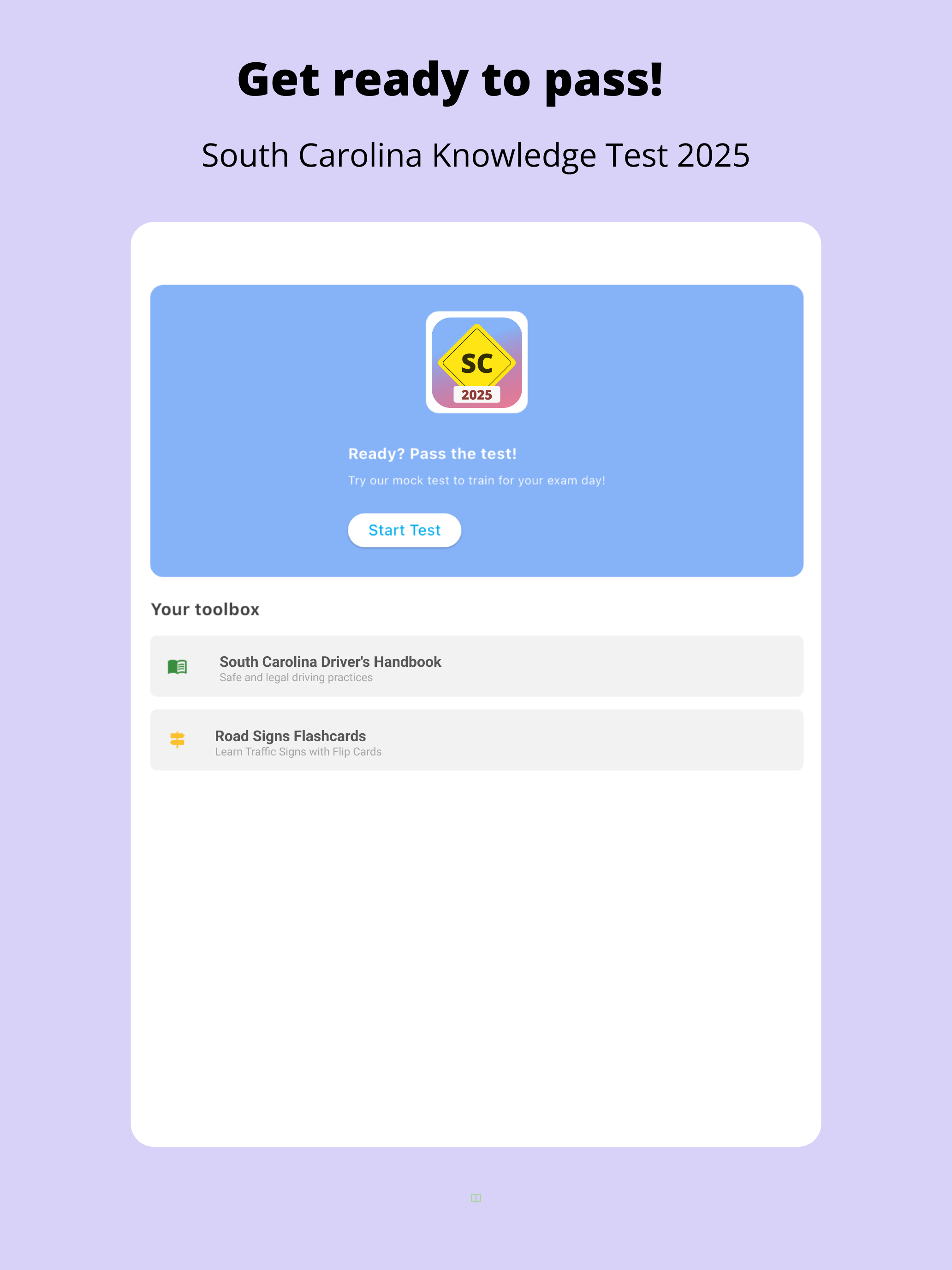 SC DMV Permit Test 2025 +