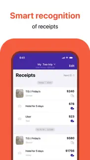 smart receipts: expenses & tax iphone screenshot 1