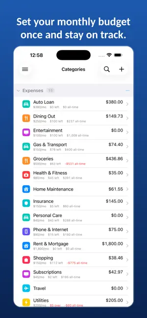 Slate - Budget & Track Money screenshot 3