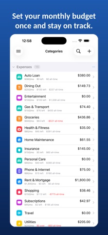 Slate - Budget & Track Money screenshot
