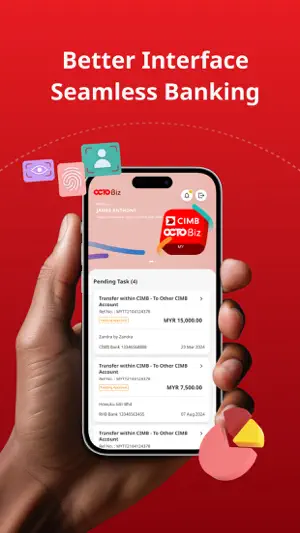 CIMB Biz screenshot 2