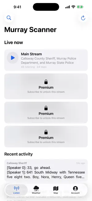 Murray Scanner screenshot 1