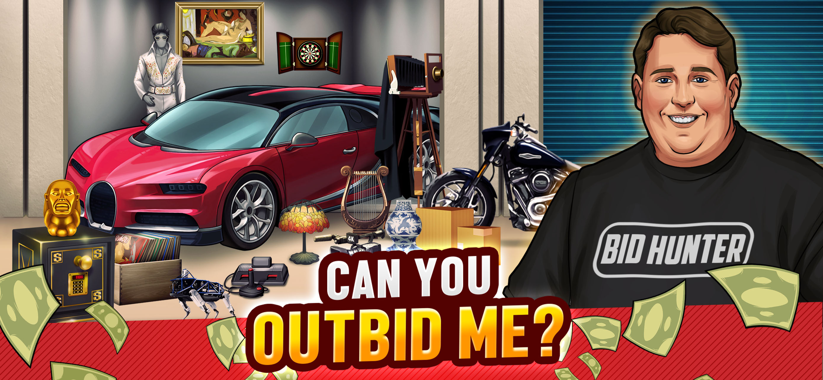 Bid Wars: Storage Auction Game