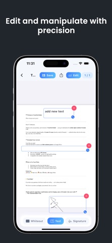 NovaPDF: PDF Scanner & Editor iPhone screenshot