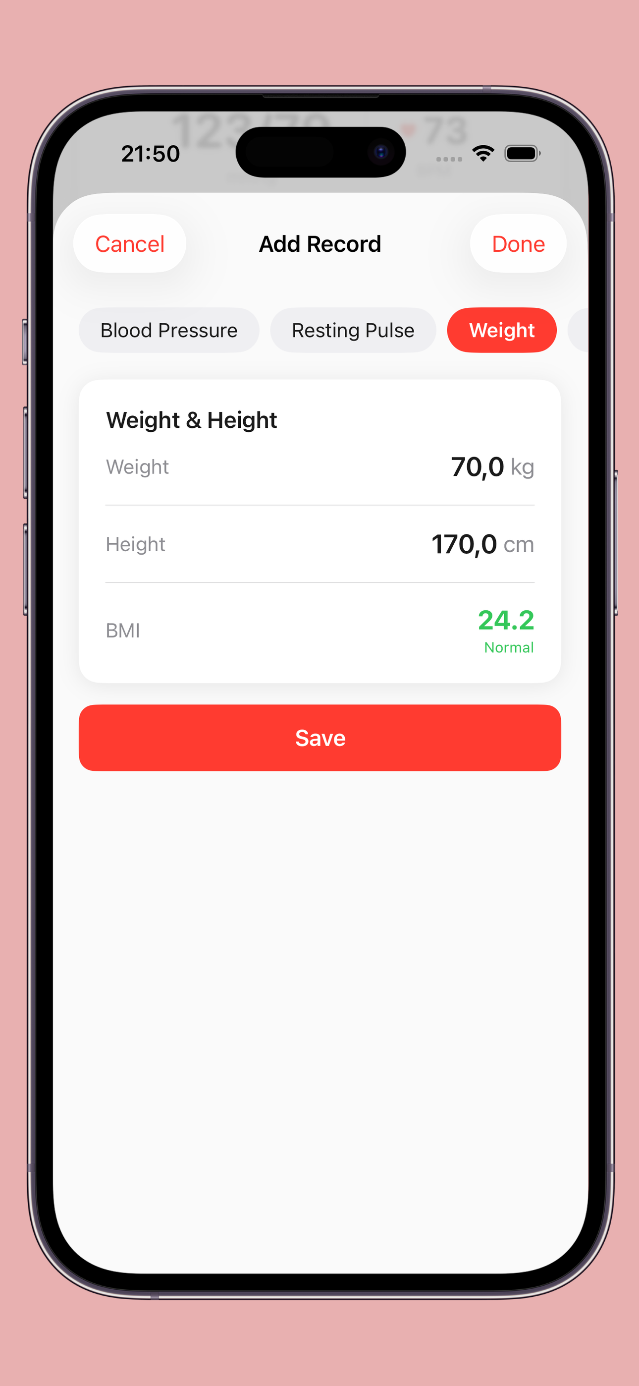 Alpe Booklet: Cardio Assistant screenshot 4