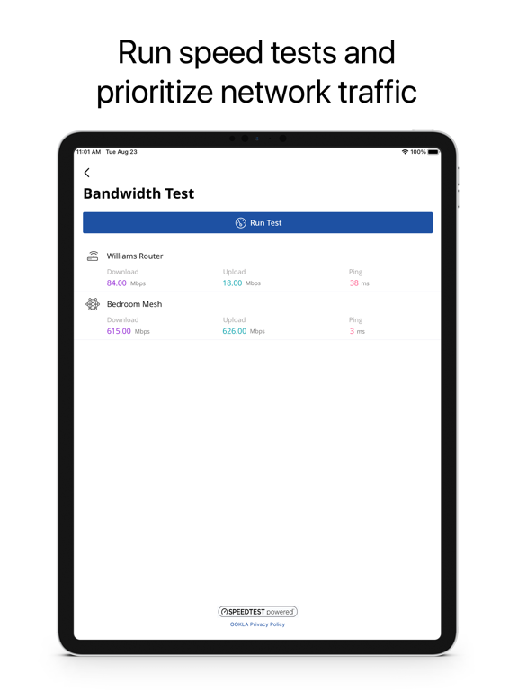 Tombigbee-Fiber iPad screenshot 4 - Utilities app