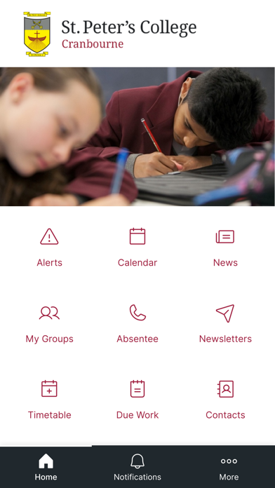 St. Peter's College - Staff Screenshot