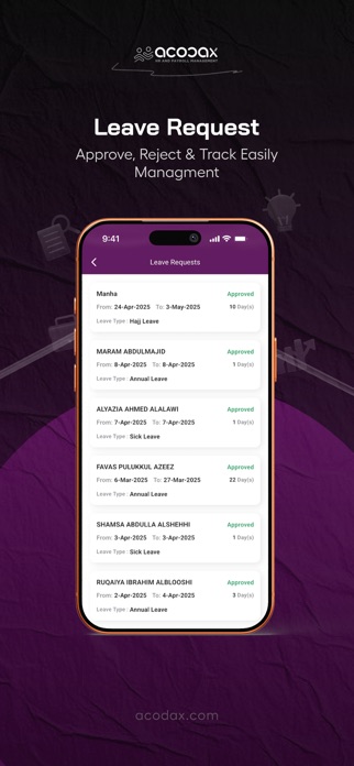 Acodax HRM Screenshot 5 of 6