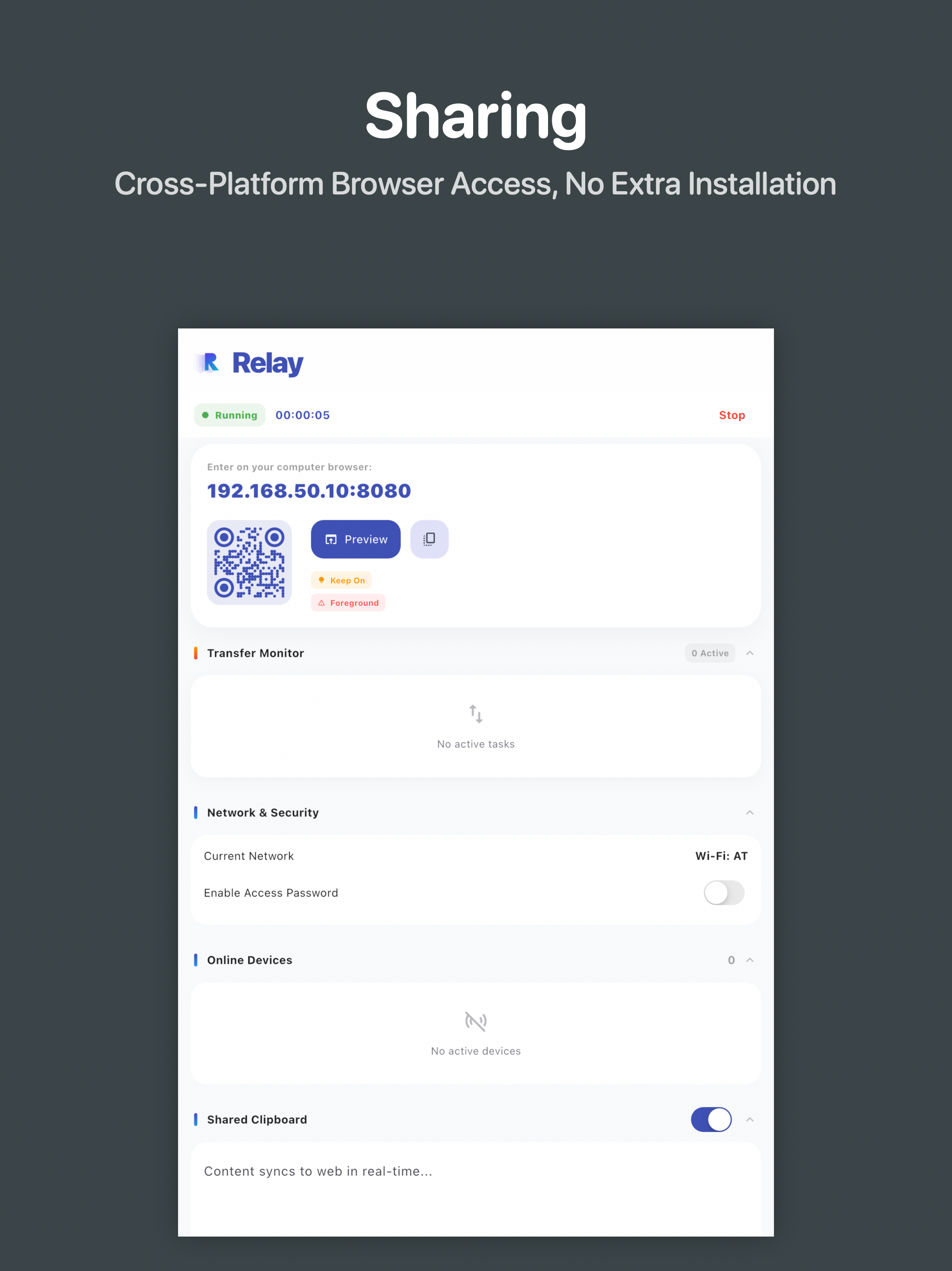 Relay - Local File Transfer screenshot 6