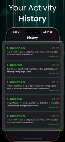 AI Text Humanizer, Paraphraser Screenshot 6 of 6