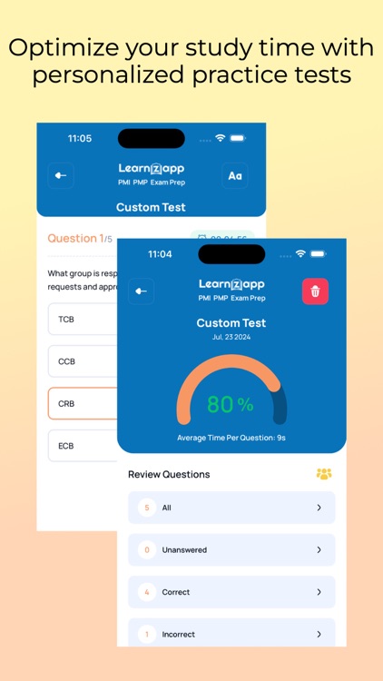 Project Management Exam Prep screenshot-4