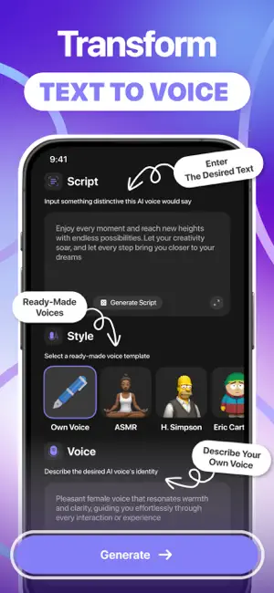 Text To Speech: AI Voice SPIK screenshot 2