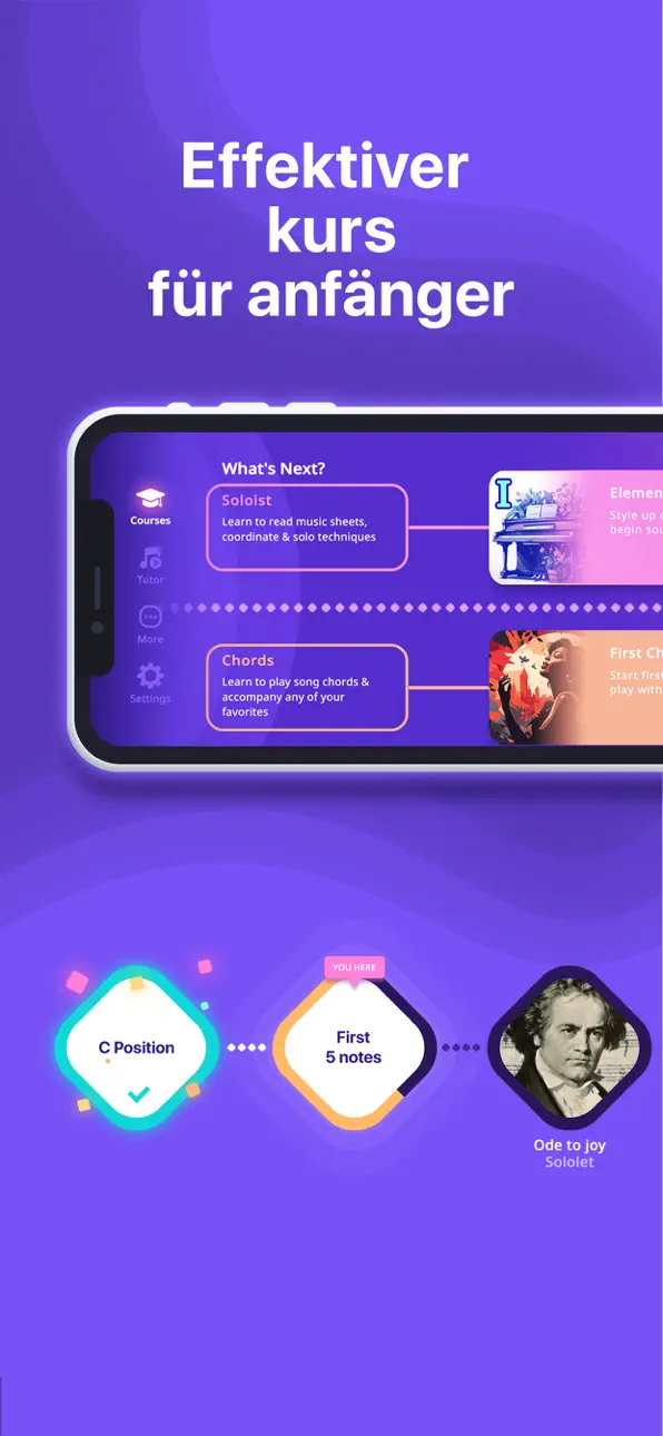 Simpia – Learn piano by songs iOS Mod IPA screenshot 4 - iOS app interface