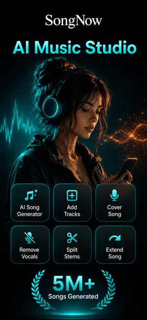 SongNow: AI Music Generator screenshot 1