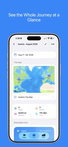 Flights - Simple Flight Log Screenshot 3 of 7