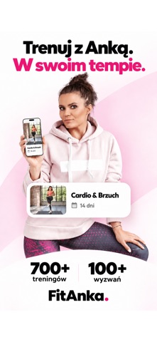 FitAnka: Trening, Dieta, Kroki app screenshot