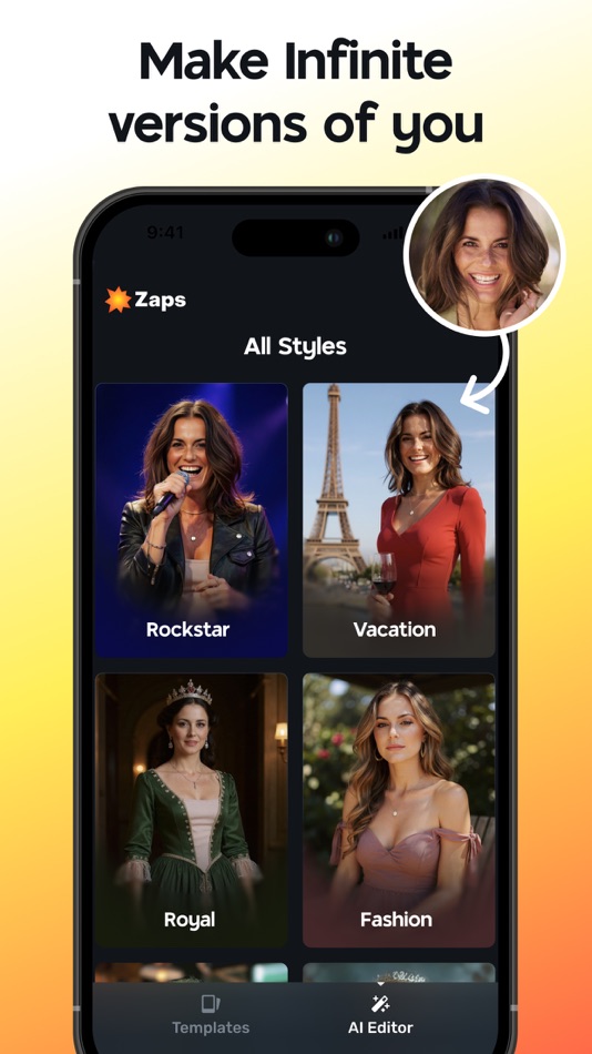 #7. Zaps : Collages, AI Photo Zap (iOS) 由: Turnip Media