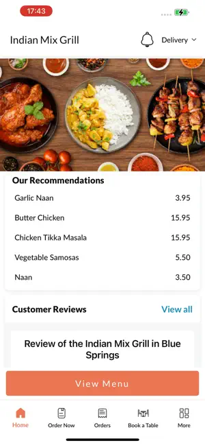 Indian Mix Grill screenshot 2