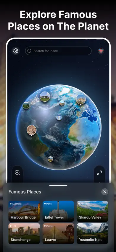3D Earth Map Street View screenshot 3