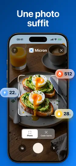 Capture d'écran de Micron: Compteur De Calories sur iPhone 2