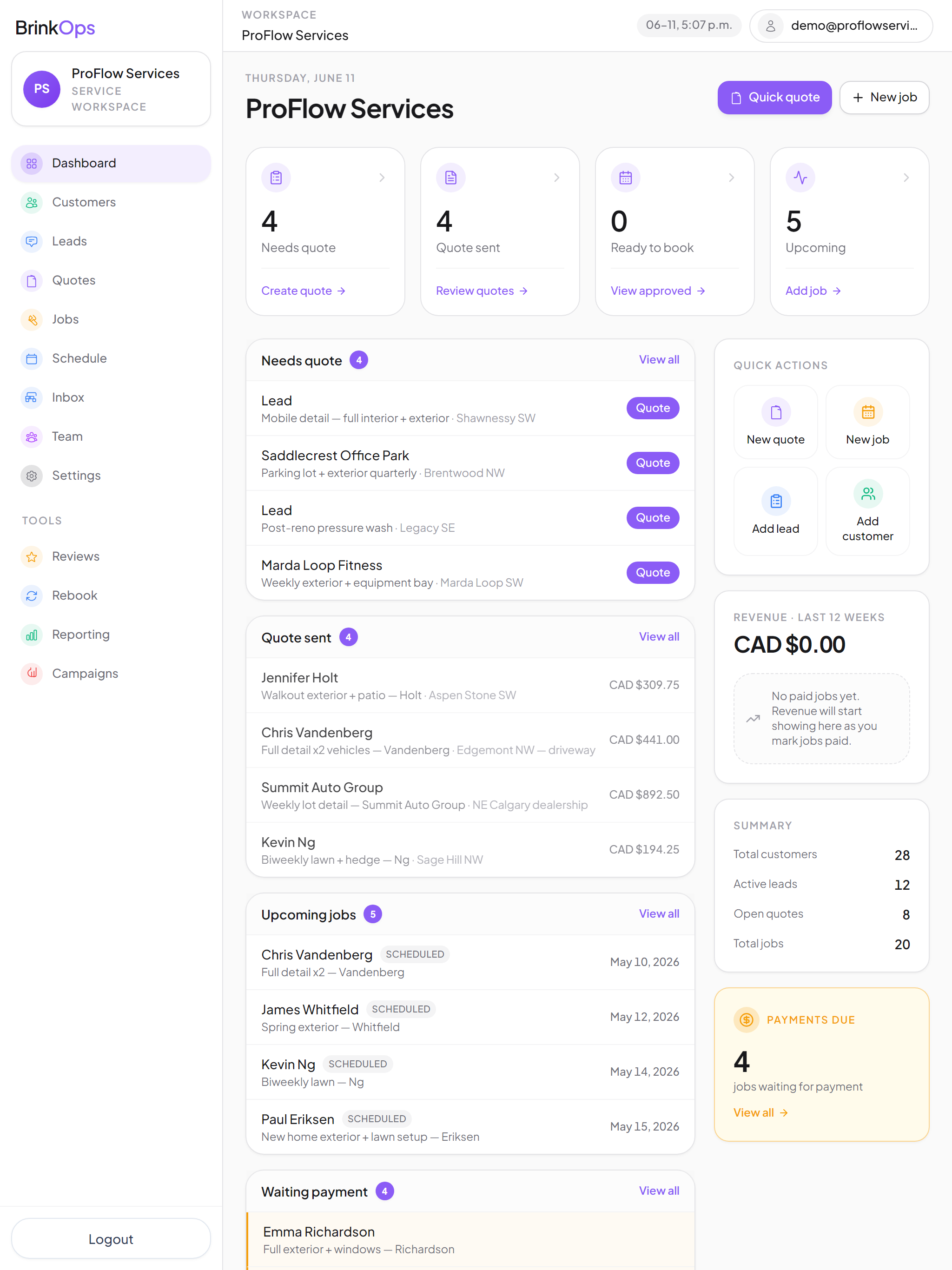 BrinkOps Service screenshot 9