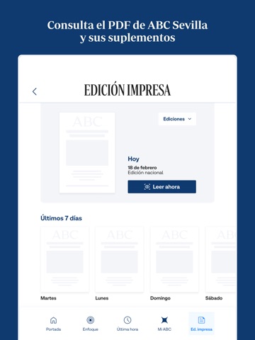 Diario ABC de Sevilla iPad screenshot 6