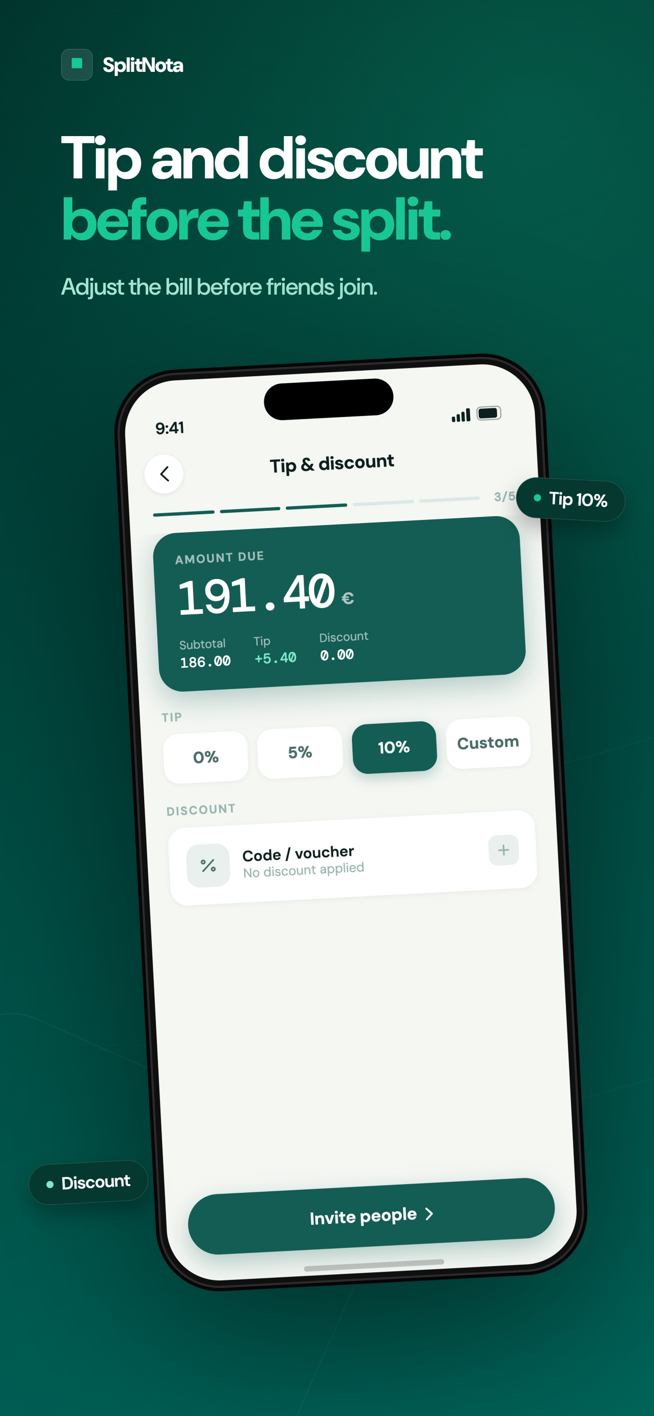 SplitNota screenshot 3