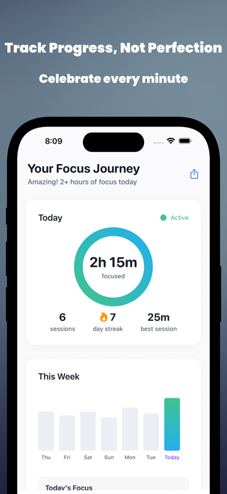 GentleFocus - ADHD Timer Screenshot 3 of 4