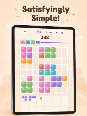 Combo Block Rush iPad screenshot