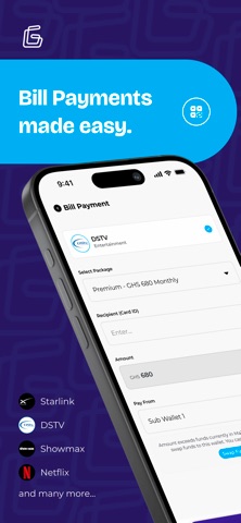 G-Money App screenshot