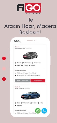 Figo Rent a Car screenshot