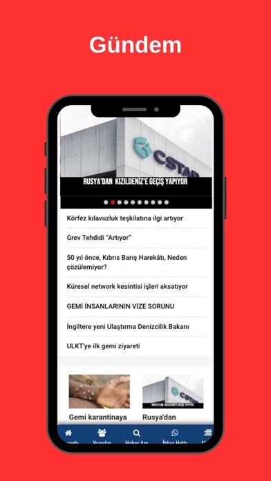 Deniz Ticaret Gazetesi Screenshot